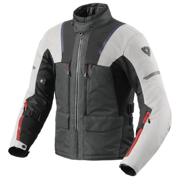 Rev'it! Rev'it Offtrack 2 H2O Textile Jacket - Silver / Anthracite